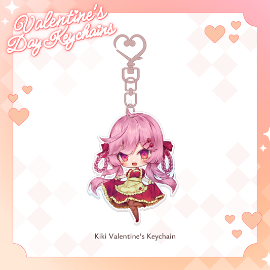 Kiki Lockheart Valentine's Day Keychain [PRE-ORDER]
