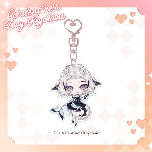 Kilia Kurayami Valentine's Day Keychain [PRE-ORDER]