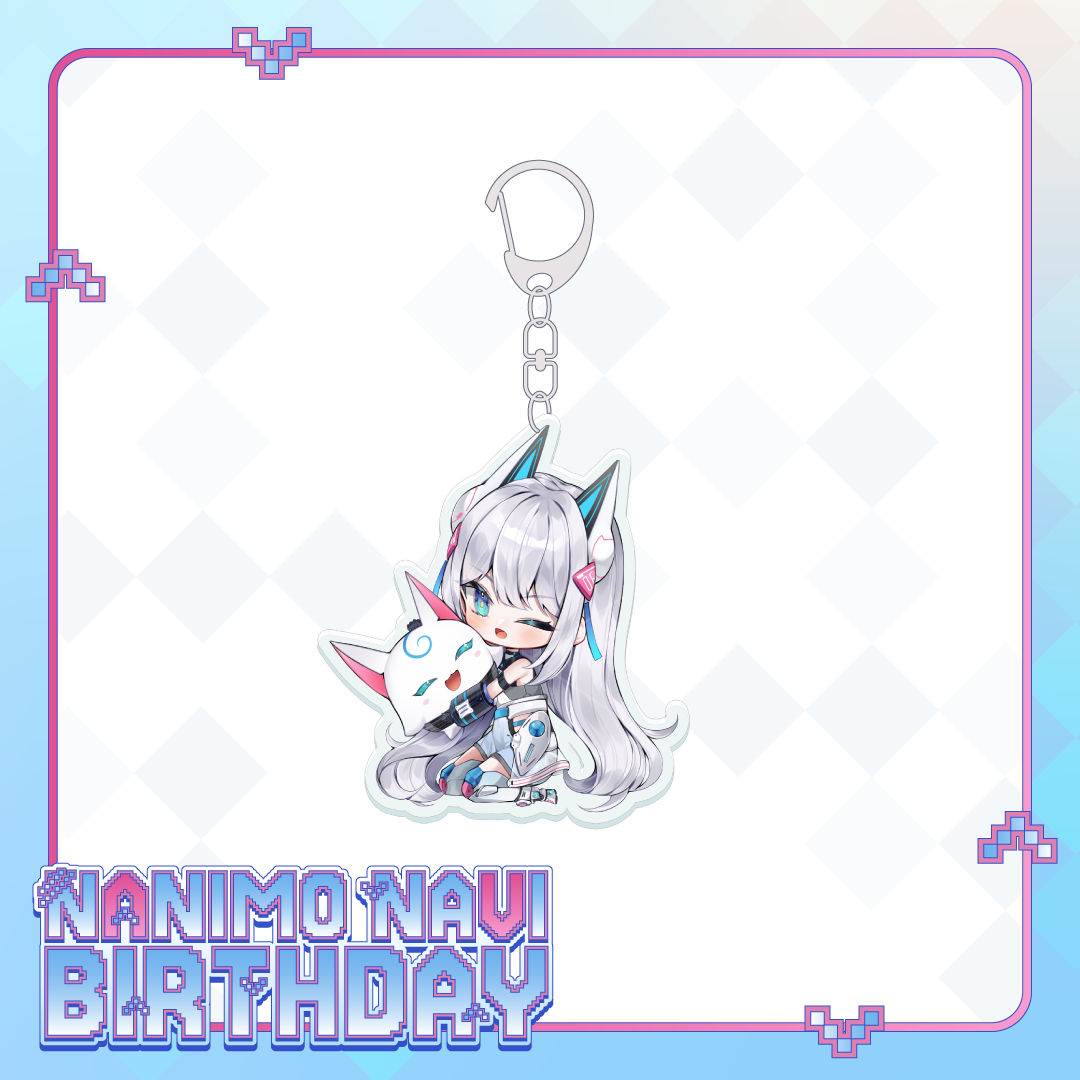 Nanimo Navi Birthday Keychain [PRE-ORDER]