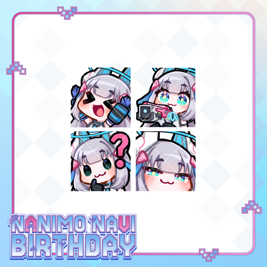 Nanimo Navi Birthday Sticker Set [PRE-ORDER]